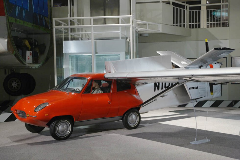 Illustration for article titled A Treasury of Flying Cars, from the Golden Age of Aviation